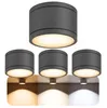 4er Set SSC-LUXon CELI-WX LED Aufbaustrahler anthrazit rund Produktbild-Vorschau 1