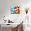 Gerahmtes Poster - Schwarzer Rahmen - Abstraktion modern - Produktbild-Vorschau 6