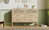 Sweiko Rattan kommode Sideboard mit 6 Schubladen, Produktbild-Vorschau 17
