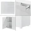 Sideboard 'Paarl' 74x79x36 cm Weiß, matt Produktbild-Vorschau 5