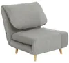 HOMCOM Canapé-lit 2-en-1, fauteuil-lit, matelas pliant, lit Voir les images du produit 1