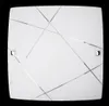 Skleněný plafon 30 cm E27 1x60W bílý čtvercový Phaedra 3698 Náhled obrázku produktu 5