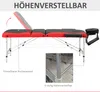 HOMCOM Massageliegen verstellbarer Massagetisch Massagebett Produktbild-Vorschau 4