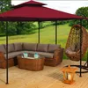 paramondo Comfort Gartenpavillon, 4 x 3 m, bordeaux + Wände Produktbild-Vorschau 9