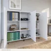 InnoFurn Highboard Elena M2, 3 Türen, Push-to-Open, Eiche Produktbild-Vorschau 4
