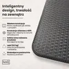 IvoQ Składany Stół – 180 cm – wygląd rattanu – Czarny – Podgląd zdjęcia produktu 4