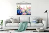MuchoWow® Textilposter Schmetterlinge - Blumen - Hortensien Produktbild-Vorschau 3