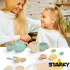 Holzspielzeug Küchenzubehör für Kinder Teeservice 15-teilig Produktbild-Vorschau 5