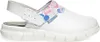 Abeba (7320) Clog Berufsschuhe Dynamic OB mit Motiv weiß 39 Produktbild-Vorschau 2