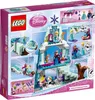 The back of a Lego Disney Princess Elsa's Sparkling Ice Castle toy box. Produktbild-Vorschau