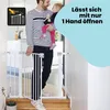 Dorel Safety 1st Barrière de sécurité AutoClose blanche, Voir les images du produit 23