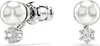 Swarovski Ohrstecker Damen Matrix Kristallperle Weiß Produktbild-Vorschau 6