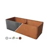 PRIMEYARD Cortenstahl Hochbeet Mario 200x80x80 cm, Produktbild-Vorschau 3