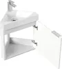 Umyvadlo 53 cm, WC pro hosty, umyvadlo, rohová instalace Náhled obrázku produktu 12