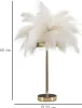 o Ferretti lampa stołowa palma 2 światła E14 Ø 40x55 cm Podgląd zdjęcia produktu 9