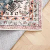 Teppich TRADITIONAL waschbar 160 x 230 cm Grau Rostrot mit Produktbild-Vorschau 6
