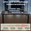 Höhenverstellbarer Schreibtisch 120 x 60 cm, Elektrischer Produktbild-Vorschau 2