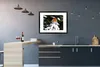 MuchoWow® Gerahmtes Poster Rotkehlchen - Baum - Schnee Produktbild-Vorschau 5