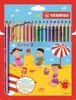 Dreikant-Buntstift - STABILO Trio dick - 18er Pack - mit 18 Produktbild-Vorschau 1