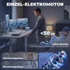 HOMCOM Höhenverstellbarer Schreibtisch Elektrisch 140 x Produktbild-Vorschau 7