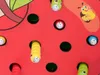Gioco arcade Acchiappa il verme per bambini mela di legno Anteprima dell’immagine prodotto 16