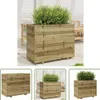 The Living Store Pflanzkübel 90x40x72,5 cm Kiefernholz Produktbild-Vorschau 1
