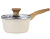 Ernesto Aluguss Stielkasserolle Kochtopf Ø 16 cm, beige, Produktbild-Vorschau 1