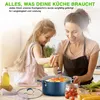 Set di pentole e padelle NutriChef per induzione 14 pezzi, Anteprima dell’immagine prodotto 7