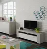 Porta TV AMBIT a 2 ante - Stile moderno - Grigio e bianco - Anteprima dell’immagine prodotto 2