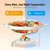 Chafing Dish Buffetwärmer - Rund 5 qt (ca. 4,7 l) - Produktbild-Vorschau 7