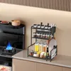 Gewürzregal Stehend Küchenregal Gewürz Organizer Produktbild-Vorschau 2