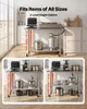 Table en acier inoxydable VEVOR Gastro 1220 x 610 x 864 mm, Voir les images du produit 6