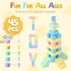 Blocs magnétiques pour enfants, 45 pièces Blocs magnétiques Voir les images du produit 5