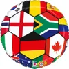 18"/Ø46cm Folienballon Fußball Länder Produktbild-Vorschau 3