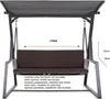 Auflagen für Hollywoodschaukel 170x50 + 170x50 cm braun Produktbild-Vorschau 2