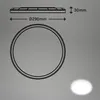 LED stropné svetlo detektor pohybu IP44 LED kúpeľňové Náhľad obrázku produktu 8