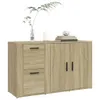 Maison Exclusive - Credenza Sonoma in rovere 100x33x59,5 cm Anteprima dell’immagine prodotto 3