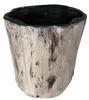 Fine Asianliving Beistelltisch Beton Holzoptik - Calix Produktbild-Vorschau 2