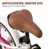 HILAND Petal 16 Zoll Kinderfahrrad für Mädchen ab 4 5 6 7 8 Produktbild-Vorschau 5