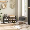 WOLTU Schuhablage Schuhregal Ständer, 3 Schicht für 12 Produktbild-Vorschau 4