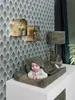 Baby's Only Einschlagdecke Marble - Grau/Silbergrau - 75x75 Produktbild-Vorschau 2