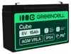 Batería AGM40 USV de Green Cell, batería de plomo-ácido Vista previa de la imagen del producto 10