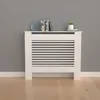 FATIVO kryt topení 78x19x92 cm – vysoký kryt topení v bílé Náhled obrázku produktu 1