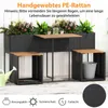 COSTWAY Gartenmöbel Set mit Hochbeet, Kräuterbeet mit Produktbild-Vorschau 5