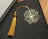 Signet à pompon en forme de trèfle à quatre feuilles doré + Voir les images du produit 4