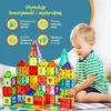 Olvy magnetické stavebnice 74 kusov - Montessori stavebnica Náhľad obrázku produktu 11