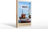Holzschild Reise 20x30cm Nordsee Strand Reise Schiff Meer Produktbild-Vorschau 2