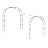 Relaxdays Rosenbogen, Metall, Torbogen Garten, H: 250 cm, 2 Produktbild-Vorschau 5
