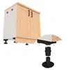 Set aus 4 verstellbaren Küchenfüßen 5 - 7,5 cm, belastbar Produktbild-Vorschau 5