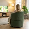 HOMCOM Otočné kreslo – Lounge kreslo so širokým sedadlom a Náhľad obrázku produktu 4